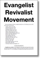 Evangelist Revivalist Movement