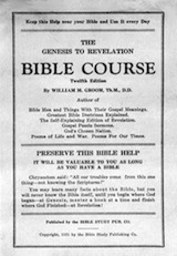 Gen to Rev Bible Course —  no book