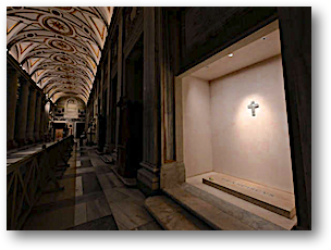 Tomb of Pope Francis