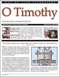 O Timothy, March 2020