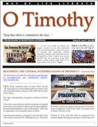 O Timothy, July 2024