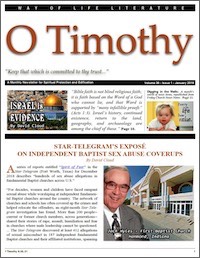 O Timothy, January 2019