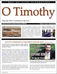 O Timothy, Nov. 2024