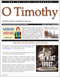 O Timothy, Nov. 2025