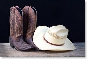 cowboy hat boots copy