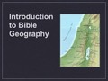 Bible Geography