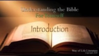 Understanding the Bible